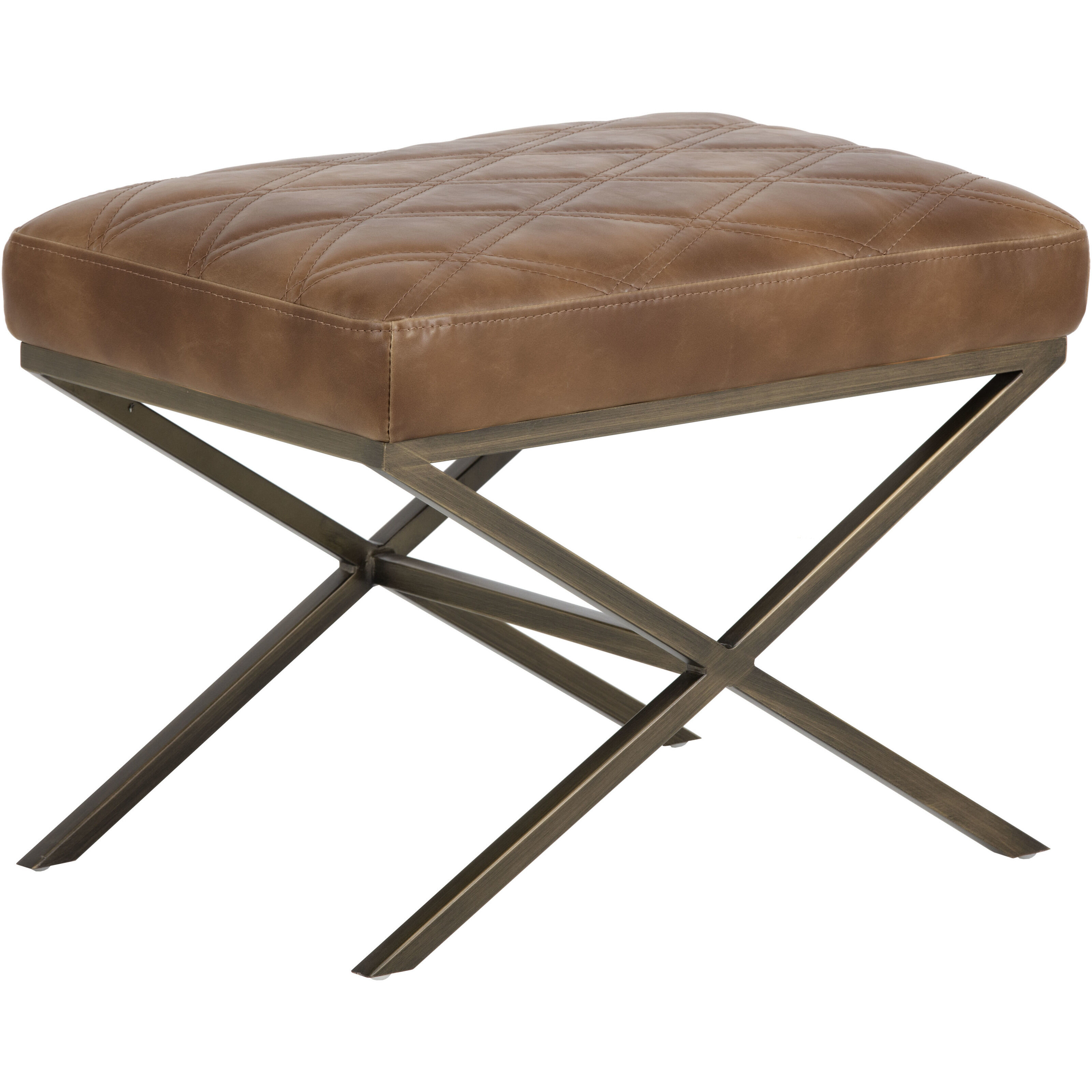 Wisconsin 18.5 inch Tobacco Tan Stool